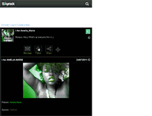 Tablet Screenshot of amelia-marie93.skyrock.com