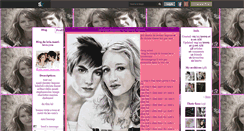 Desktop Screenshot of lola-mael-love-you.skyrock.com