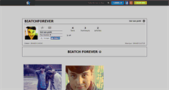 Desktop Screenshot of biatchforever.skyrock.com