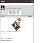 Tablet Screenshot of disneey-star.skyrock.com