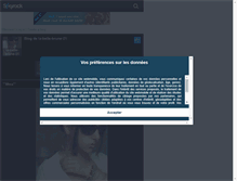 Tablet Screenshot of la-belle-brune-21.skyrock.com