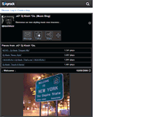 Tablet Screenshot of djklashmusic.skyrock.com