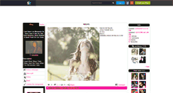 Desktop Screenshot of ammeliiee.skyrock.com