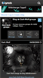 Mobile Screenshot of dark-wolf-groupe.skyrock.com