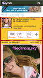 Mobile Screenshot of friedarose.skyrock.com