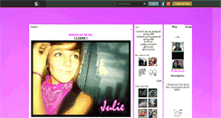 Desktop Screenshot of mlle-jus-lit.skyrock.com