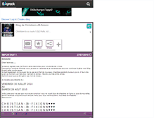 Tablet Screenshot of christiann-jb-fixionn.skyrock.com