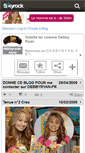 Mobile Screenshot of debbyryan-style.skyrock.com