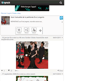 Tablet Screenshot of evelongoria.skyrock.com