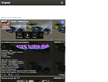 Tablet Screenshot of angeltuningclub.skyrock.com