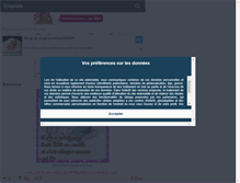 Tablet Screenshot of magrossesse300908.skyrock.com