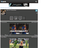 Tablet Screenshot of fc-barcelone-du-42.skyrock.com