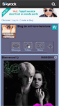 Mobile Screenshot of evil-love-hermione.skyrock.com