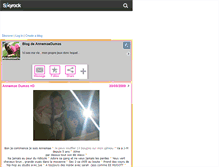 Tablet Screenshot of annemaedumas.skyrock.com