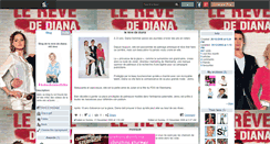 Desktop Screenshot of le-reve-de-diana-m6-teva.skyrock.com