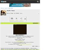 Tablet Screenshot of help-me-please-fic.skyrock.com