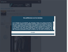 Tablet Screenshot of loveharrypotter42.skyrock.com