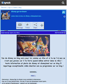 Tablet Screenshot of disney-go-to-dream.skyrock.com