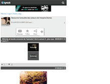 Tablet Screenshot of diariesvampire.skyrock.com