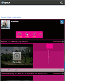 Tablet Screenshot of angelique231.skyrock.com