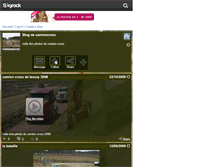 Tablet Screenshot of camioncross.skyrock.com