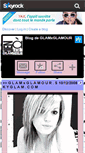Mobile Screenshot of glamxglamour.skyrock.com