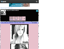 Tablet Screenshot of glamxglamour.skyrock.com