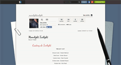 Desktop Screenshot of moonlighttwilight.skyrock.com