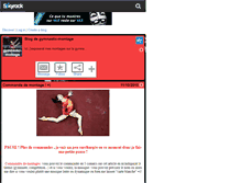 Tablet Screenshot of gymnastic-montage.skyrock.com