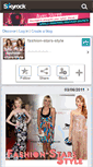 Mobile Screenshot of fashion-stars-style.skyrock.com