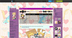 Desktop Screenshot of len-rin-love.skyrock.com