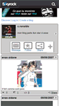 Mobile Screenshot of enzo-zidane.skyrock.com