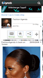 Mobile Screenshot of fashionagenda.skyrock.com
