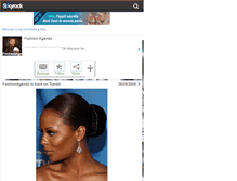 Tablet Screenshot of fashionagenda.skyrock.com