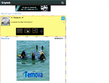 Tablet Screenshot of club-ternova45.skyrock.com