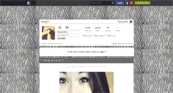 Desktop Screenshot of amely97.skyrock.com