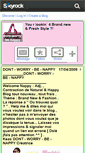 Mobile Screenshot of dont-worry-be-nappy.skyrock.com