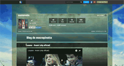 Desktop Screenshot of macrepinette.skyrock.com