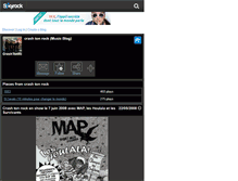 Tablet Screenshot of crashtonrock666.skyrock.com