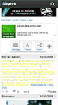 Mobile Screenshot of haras-des-crins-dor.skyrock.com