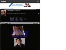 Tablet Screenshot of caroline-jason-blog.skyrock.com
