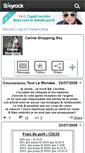 Mobile Screenshot of celine-shopping.skyrock.com