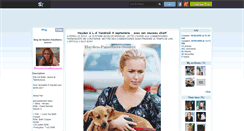 Desktop Screenshot of hayden-panettiere-source.skyrock.com