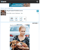 Tablet Screenshot of hayden-panettiere-source.skyrock.com