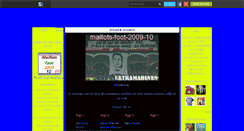 Desktop Screenshot of maillots-foot-2009-10.skyrock.com