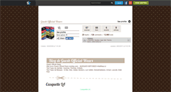 Desktop Screenshot of guesh-official-wears.skyrock.com