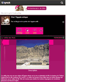 Tablet Screenshot of cleopatre-toutankhamon.skyrock.com