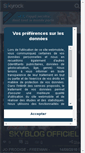 Mobile Screenshot of joprodige-officiel.skyrock.com