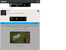 Tablet Screenshot of erwox.skyrock.com