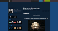 Desktop Screenshot of gendarme-d-antan.skyrock.com